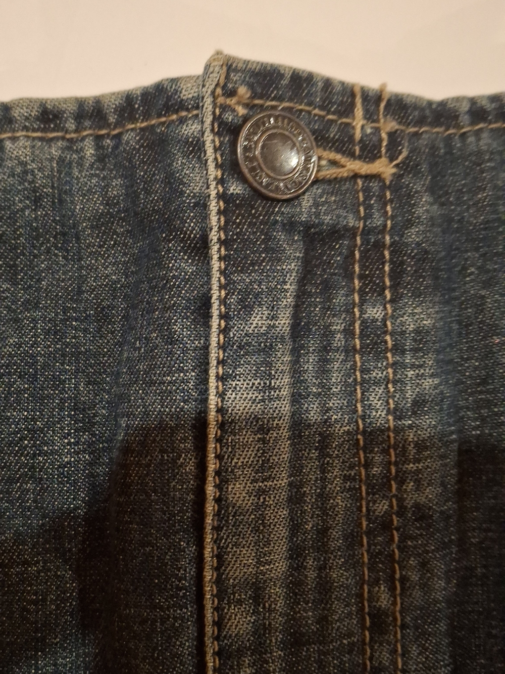 American Eagle Outfitters Dark Blue Denim Mini Skirt - Picture 4 of 14